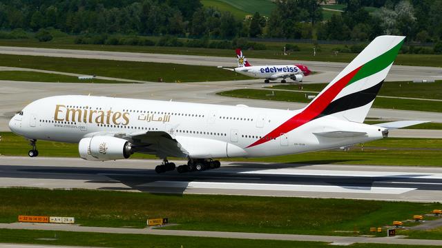 A6-EUB:Airbus A380-800:Emirates Airline